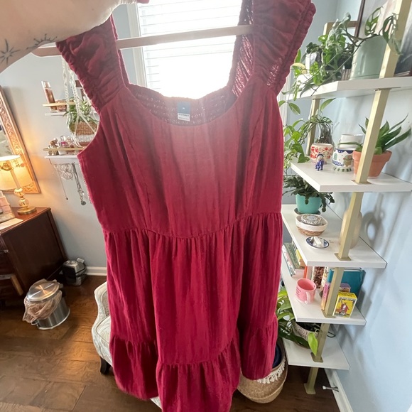 Old Navy Sleeveless Red Dress - Picture 4 of 6